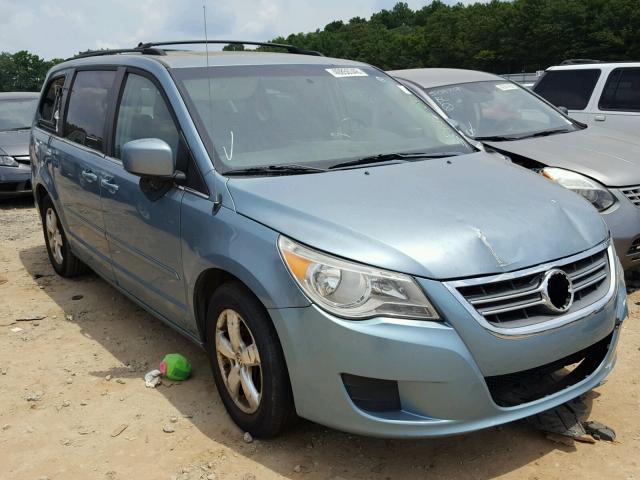 2V8HW34109R585921 - 2009 VOLKSWAGEN ROUTAN SE BLUE photo 1