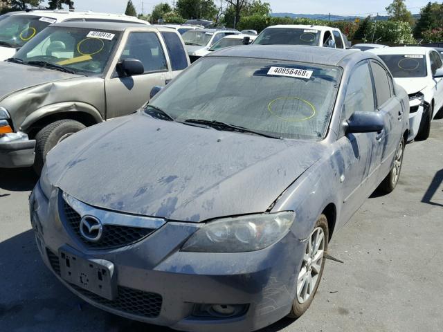 JM1BK12GX71698057 - 2007 MAZDA 3 I GRAY photo 2