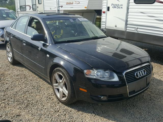 WAUAF78E36A173894 - 2006 AUDI A4 2 BLACK photo 1