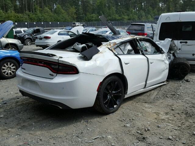 2C3CDXCTXGH247407 - 2016 DODGE CHARGER R/ WHITE photo 4