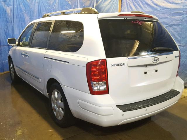 KNDMC233376015044 - 2007 HYUNDAI ENTOURAGE WHITE photo 3