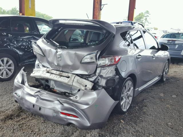 JM1BL1L30C1549594 - 2012 MAZDA SPEED 3 SILVER photo 4