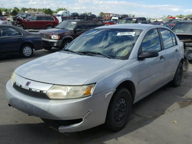 1G8AF52F94Z175859 - 2004 SATURN ION LEVEL SILVER photo 2