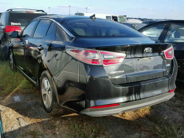 KNAGM4ADXF5088284 - 2015 KIA OPTIMA BLACK photo 3