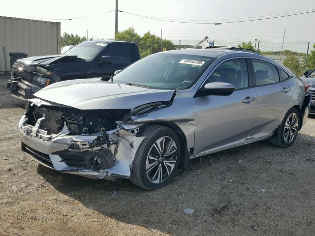 19XFC1F71GE008122 - 2016 HONDA CIVIC EXL 银色 照片 2