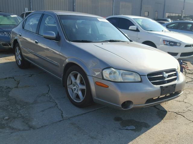 JN1CA31DX1T827021 - 2001 NISSAN MAXIMA GXE GRAY photo 1