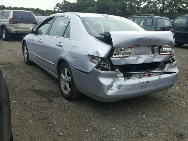 1HGCM56764A020287 - 2004 HONDA ACCORD EX SILVER photo 3