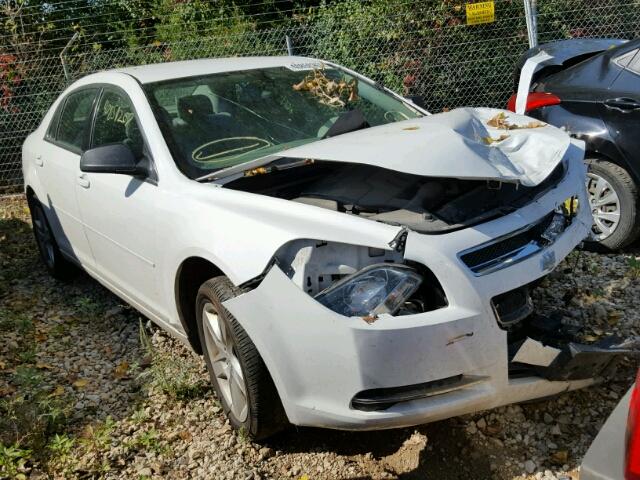 1G1ZG57B594200314 - 2009 CHEVROLET MALIBU LS WHITE photo 1