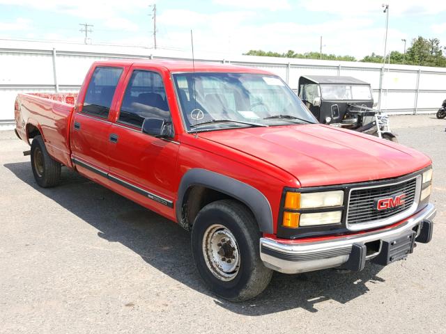 1GTGC33F1WF051388 - 1998 GMC SIERRA C35 RED photo 1