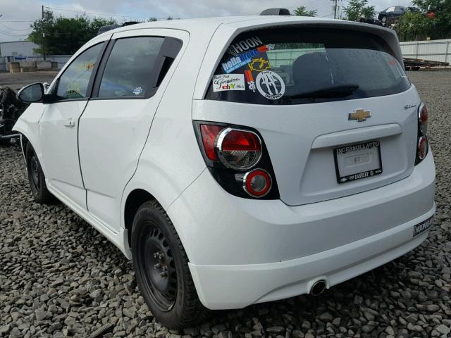 1G1JB6SG5G4130752 - 2016 CHEVROLET SONIC LS 白色 照片 3