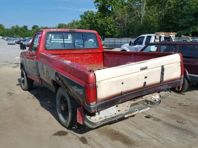 1FTHF26MXNNA01187 - 1992 FORD F250 TWO TONE photo 3