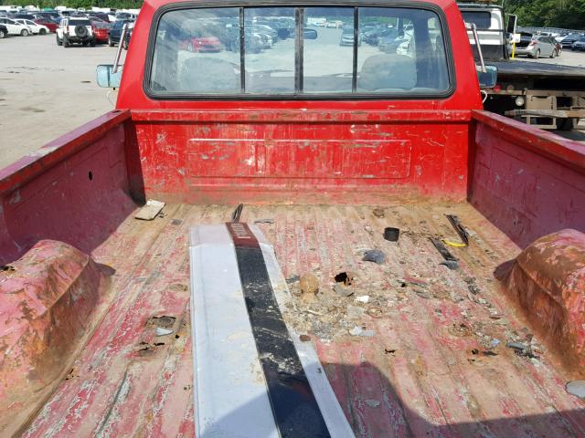 1FTHF26MXNNA01187 - 1992 FORD F250 TWO TONE photo 6