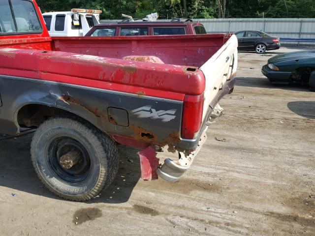 1FTHF26MXNNA01187 - 1992 FORD F250 TWO TONE photo 9