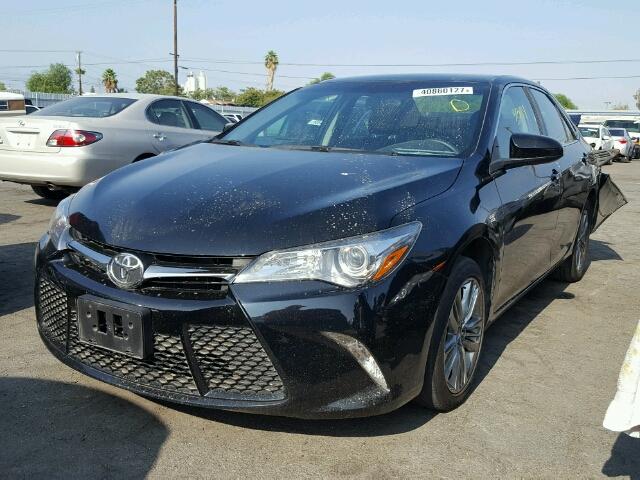 4T1BF1FK0HU275700 - 2017 TOYOTA CAMRY LE BLACK photo 2