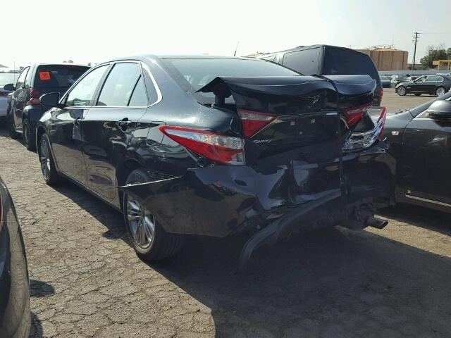 4T1BF1FK0HU275700 - 2017 TOYOTA CAMRY LE BLACK photo 3