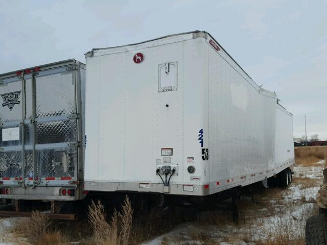 1GRAA0620FT594256 - 2015 GREAT DANE TRAILER GREAT DANE WHITE photo 2