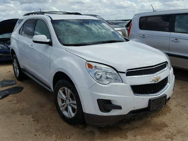 2GNALBEKXF6119909 - 2015 CHEVROLET EQUINOX WHITE photo 1