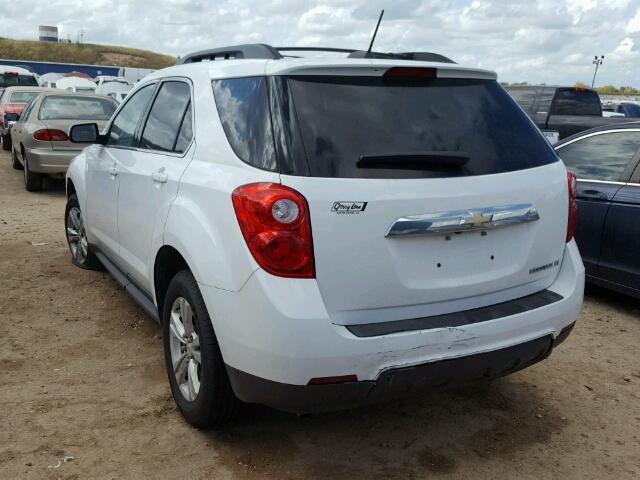 2GNALBEKXF6119909 - 2015 CHEVROLET EQUINOX WHITE photo 3