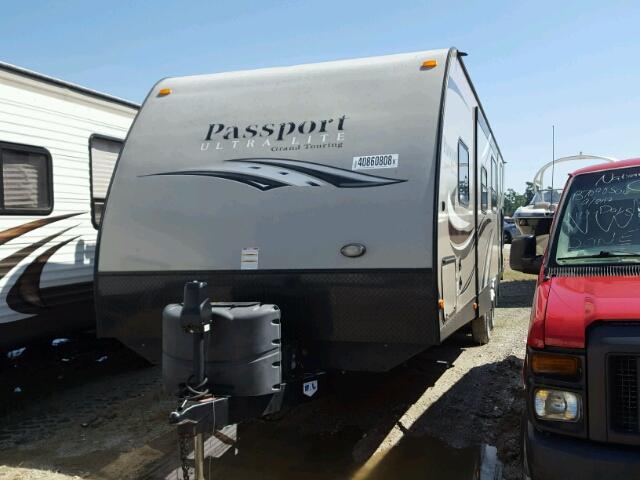 4YDT29224FT411965 - 2015 KEYSTONE PASSPORT TWO TONE photo 2