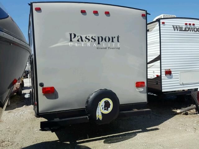 4YDT29224FT411965 - 2015 KEYSTONE PASSPORT TWO TONE photo 3