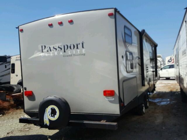 4YDT29224FT411965 - 2015 KEYSTONE PASSPORT TWO TONE photo 4