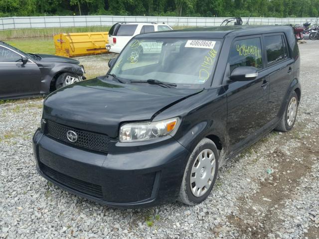 JTLKE50E581040040 - 2008 TOYOTA SCION XB Schwarz Foto 2