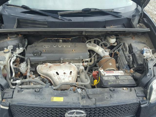 JTLKE50E581040040 - 2008 TOYOTA SCION XB Schwarz Foto 7