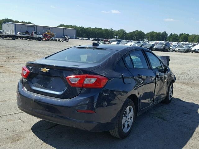 1G1BC5SM2G7278633 - 2016 CHEVROLET CRUZE LS BLUE photo 4