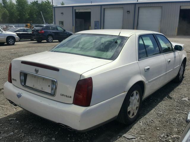 1G6KD54Y24U262436 - 2004 CADILLAC DEVILLE WHITE photo 4