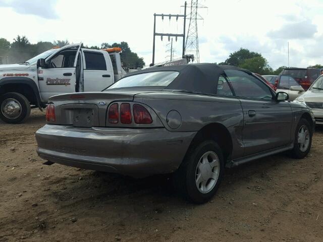 1FALP4448TF205179 - 1996 FORD MUSTANG BROWN photo 4