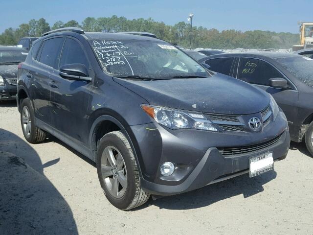 2T3WFREV5FW147582 - 2015 TOYOTA RAV4 GRAY photo 1