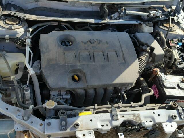 2T1BU4EE5BC572229 - 2011 TOYOTA COROLLA SILVER photo 7