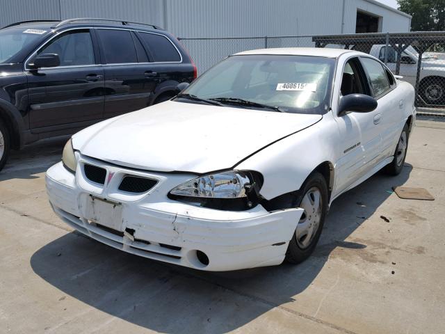 1G2NE52F72C137111 - 2002 PONTIAC GRAND AM S 白色 照片 2