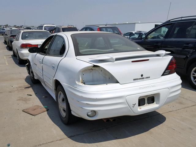 1G2NE52F72C137111 - 2002 PONTIAC GRAND AM S 白色 照片 3