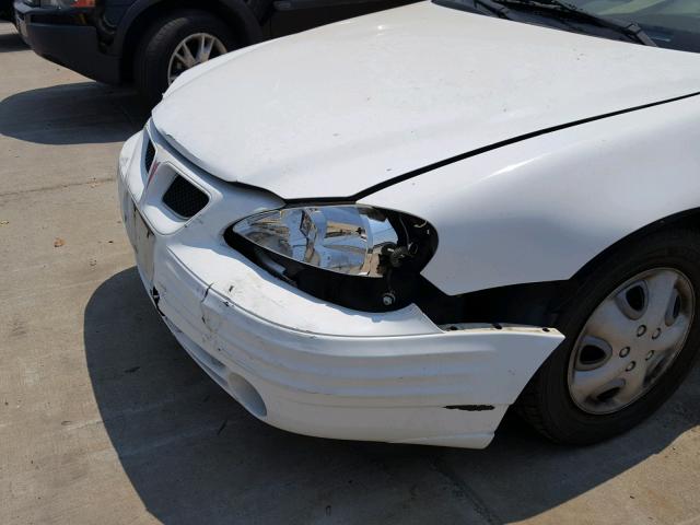 1G2NE52F72C137111 - 2002 PONTIAC GRAND AM S 白色 照片 9