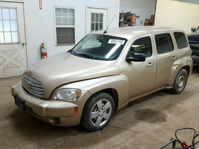 3GNDA13D38S527738 - 2008 CHEVROLET HHR LS ოქროსფერი ფოტო 2
