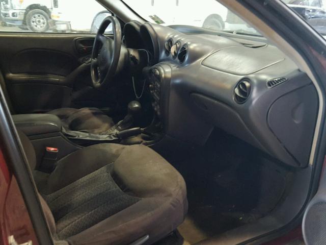 1G2NF52E14M587807 - 2004 PONTIAC GRAND AM S 栗色 照片 5