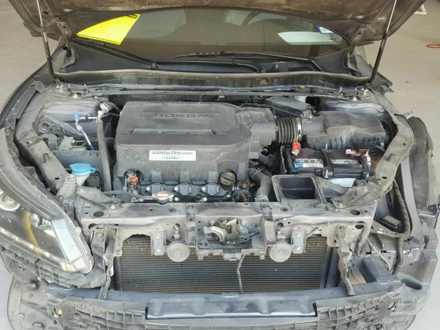 1HGCR3F84EA010468 - 2014 HONDA ACCORD EXL CHARCOAL photo 7