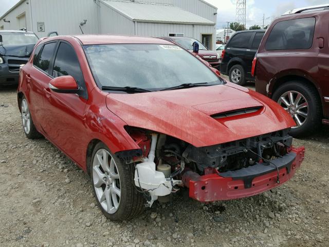 JM1BL1H38A1335104 - 2010 MAZDA SPEED 3 RED photo 1