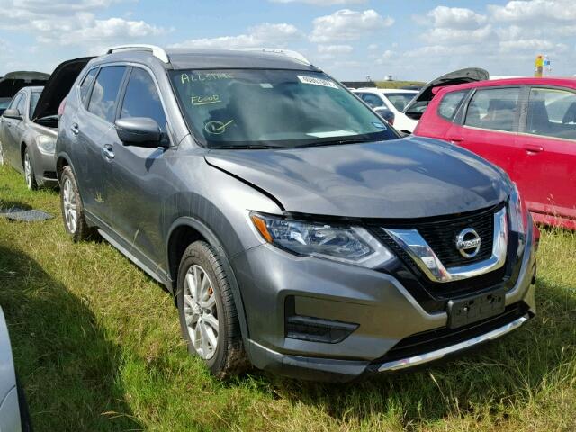 KNMAT2MT1HP533456 - 2017 NISSAN ROGUE S GRAY photo 1