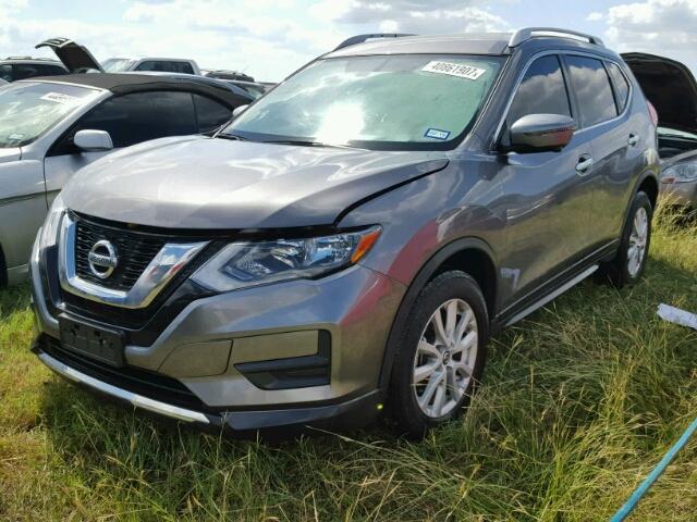 KNMAT2MT1HP533456 - 2017 NISSAN ROGUE S GRAY photo 2