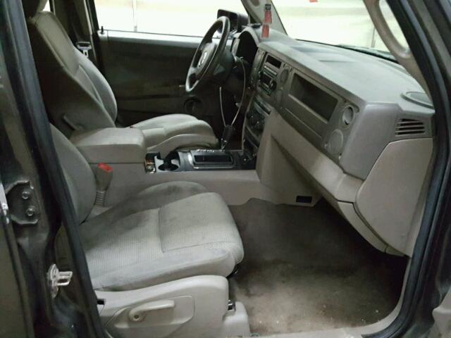 1J8HG48K36C362903 - 2006 JEEP COMMANDER GREEN photo 5