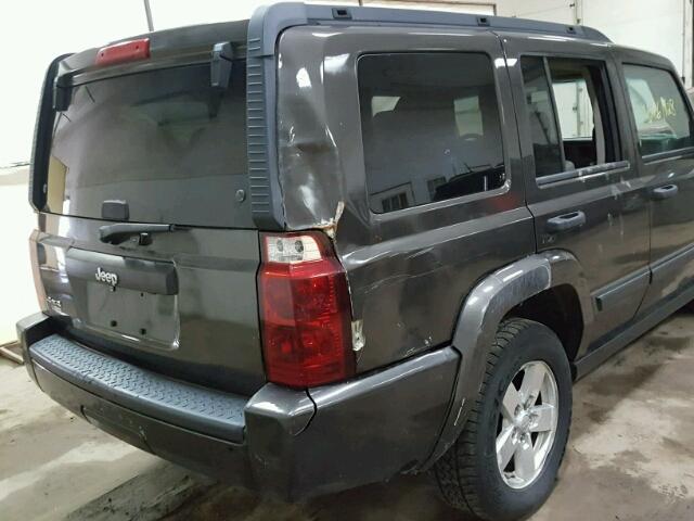 1J8HG48K36C362903 - 2006 JEEP COMMANDER GREEN photo 9