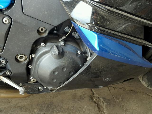 JKBZXNE18CA000253 - 2012 KAWASAKI ZX1400 EC BLUE photo 7