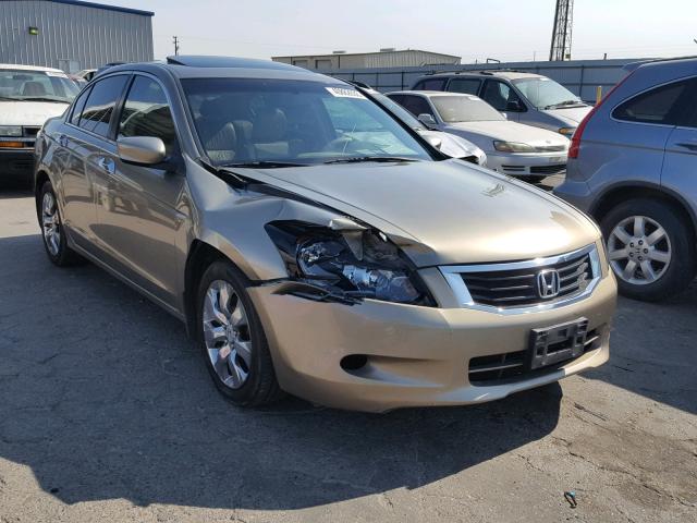 1HGCP36899A040030 - 2009 HONDA ACCORD EXL GOLD photo 1