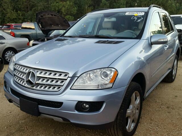 4JGBB86E48A360328 - 2008 MERCEDES-BENZ ML 350 SILVER photo 2