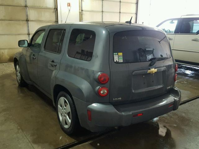 3GNCA13B69S571972 - 2009 CHEVROLET HHR LS ნაცრისფერი ფოტო 3