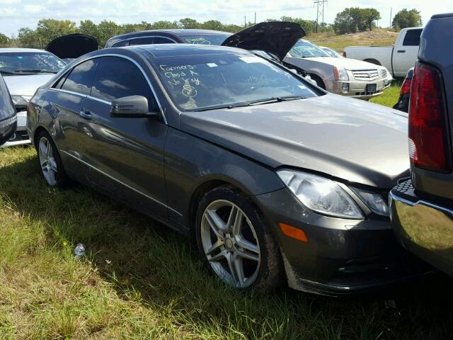 WDDKJ5KB5DF206490 - 2013 MERCEDES-BENZ E GRAY photo 1