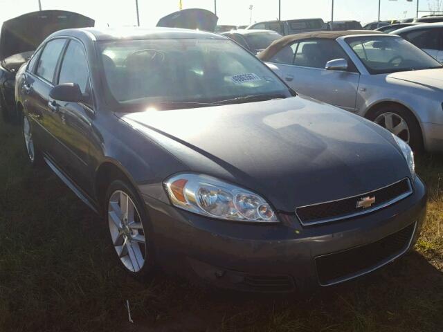 2G1WC5E37C1278381 - 2012 CHEVROLET IMPALA BLACK photo 1