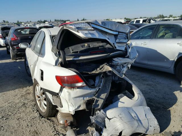 KMHFC46F07A234224 - 2007 HYUNDAI AZERA SE WHITE photo 3